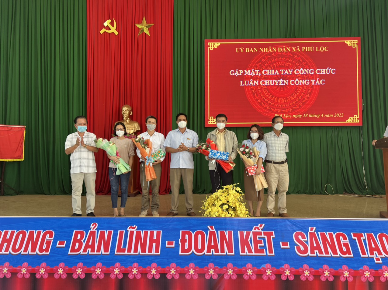Gặp mặt, chia tay công chức luân chuyển công tác